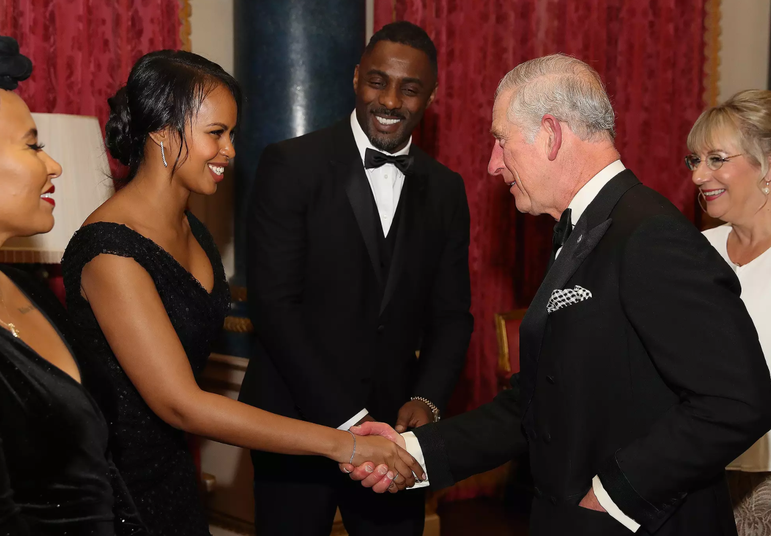 Idris Elba Introduces Girlfriend To Prince Charles After Gushing About Royal-to-Be Meghan Markle